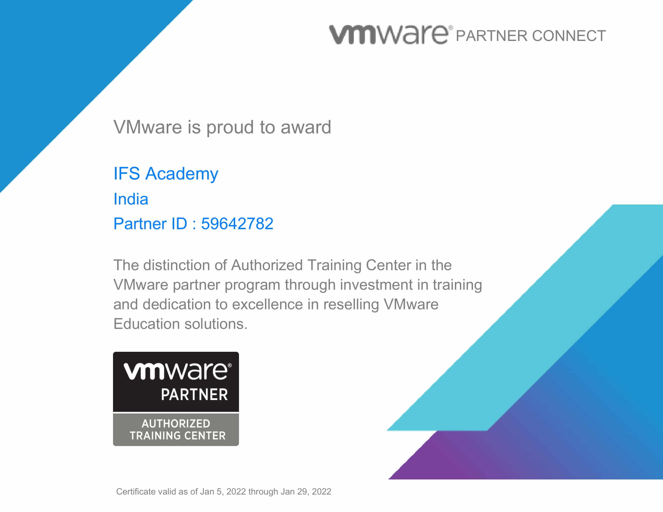vmware-ATC-Certificate