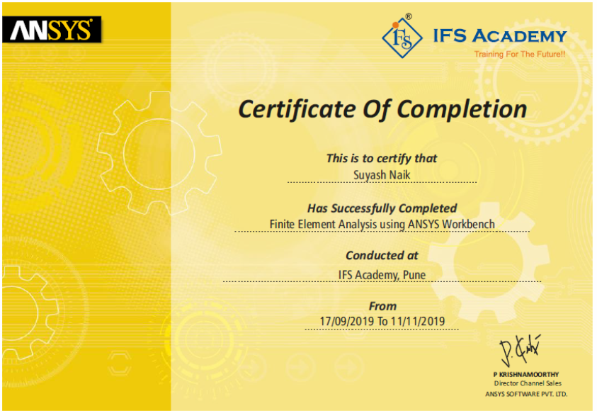 ANSYS Authorised Training Programs