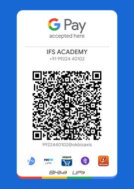 IFS Academy G Pay IFS Academy G Pay QR Code